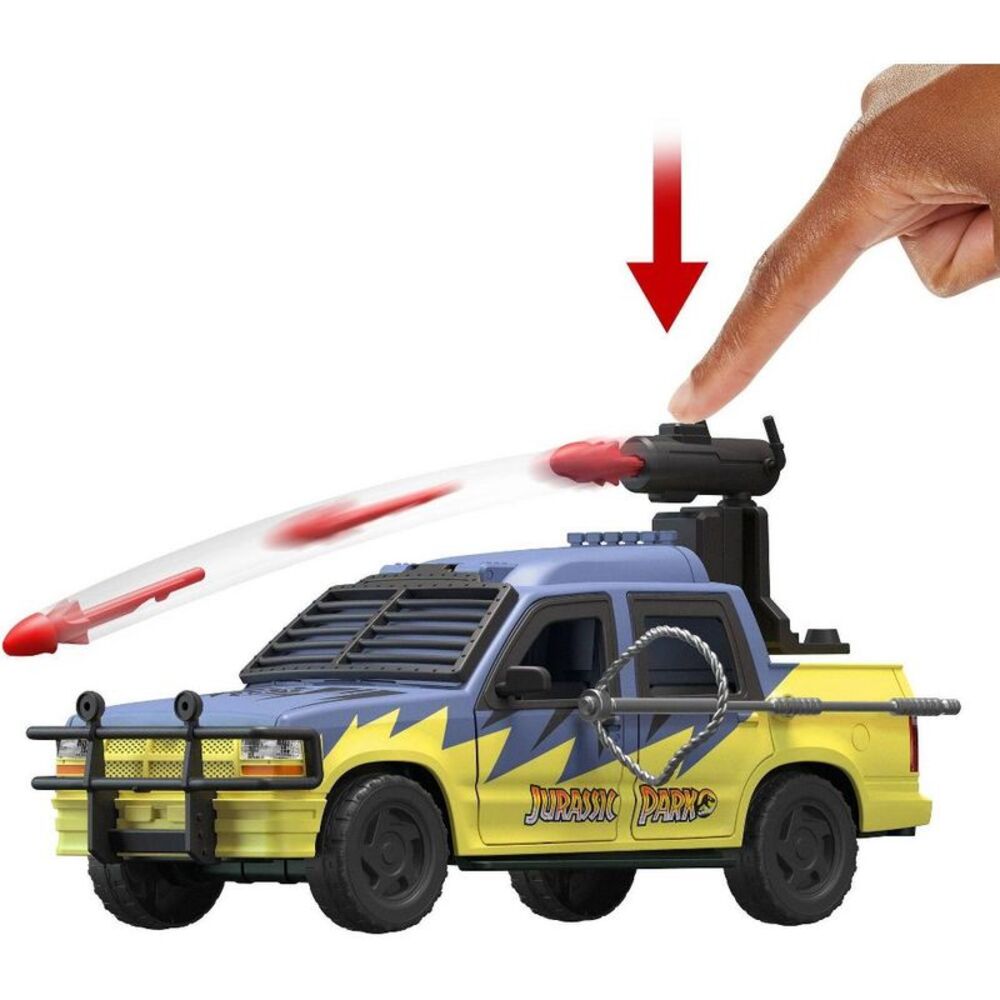 Jurassic World - Jurassic Park Track & Explore Vehicle Set Blue - Picture 3 of 4